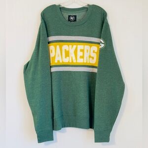 47 Green BayPackers Crewneck Sweater in Green and Yellow
